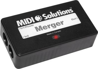 MIDI Solutions MultiVoltage Merger 2-in 2-out Merge Box 