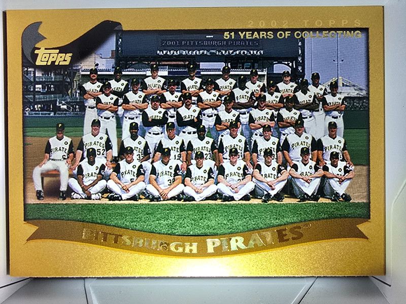 2002 Topps Gold #663 Pittsburgh Pirates TC
