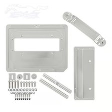 1987-1993 Fox Body Mustang Billet Aluminum Battery Tray Kit - E7zz-10732-bl