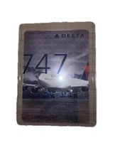 DELTA AIR LINES PILOT TRADING CARD 42 BOEING B747-400 CARD 2016 RARE!