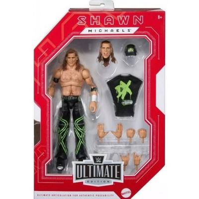 WWE Ultimate Edition Shawn Michaels DX Action Figure Wrestling Box