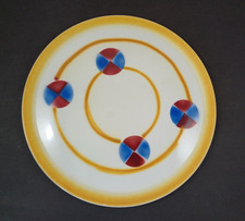 Art Deco Spritzdekor Tortenplatte