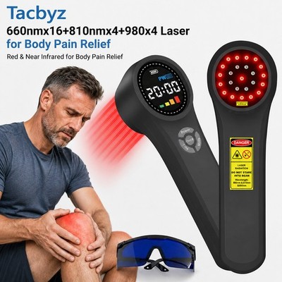 1760mW Therapeutic Cold Laser Therapy Device for Pain Relief at Home 24 Diodes