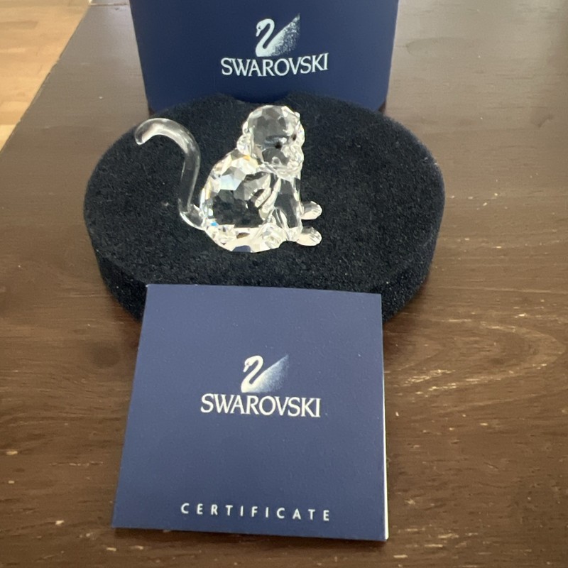 SWAROVSKI Crystal Chinese Zodiac Monkey #289901 (In original packaging)