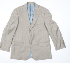 Mens UK Size 40 Magee Regular Beige Suit Jacket