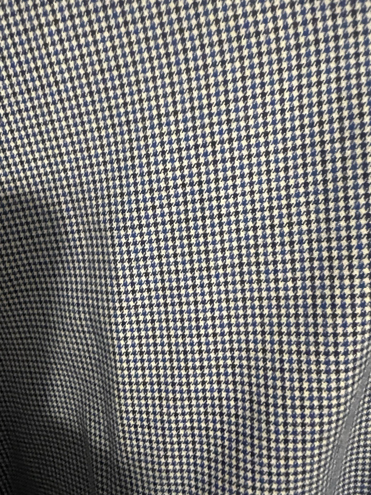 Polo Ralph Lauren Golf Men's Large Blue Houndstooth  Westerton Button Down Shirt thumbnail 3