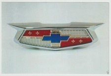 Vintage Chevrolet Hood Emblem Re-print 4x6 0405