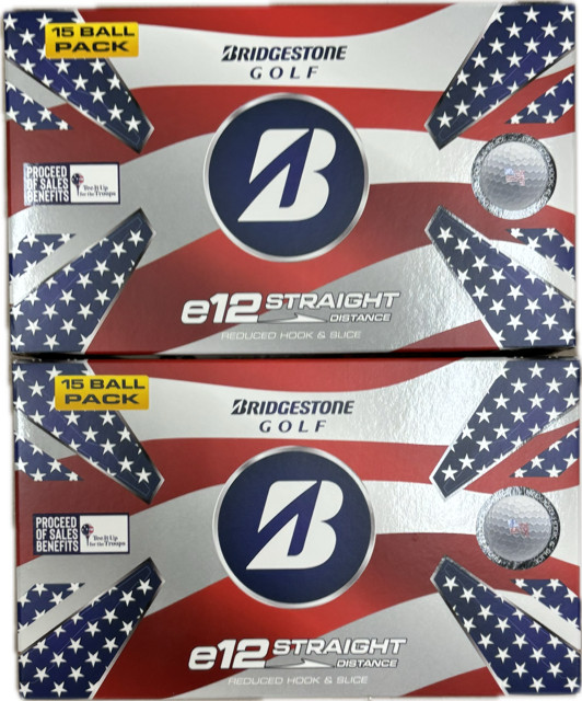 Bridgestone e12 Contact Golf Balls Patriot (2-Pack)