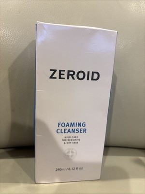 ZEROID Foaming Cleanser / For Sensitive & Dry Skin / 240mL- 8.12 oz