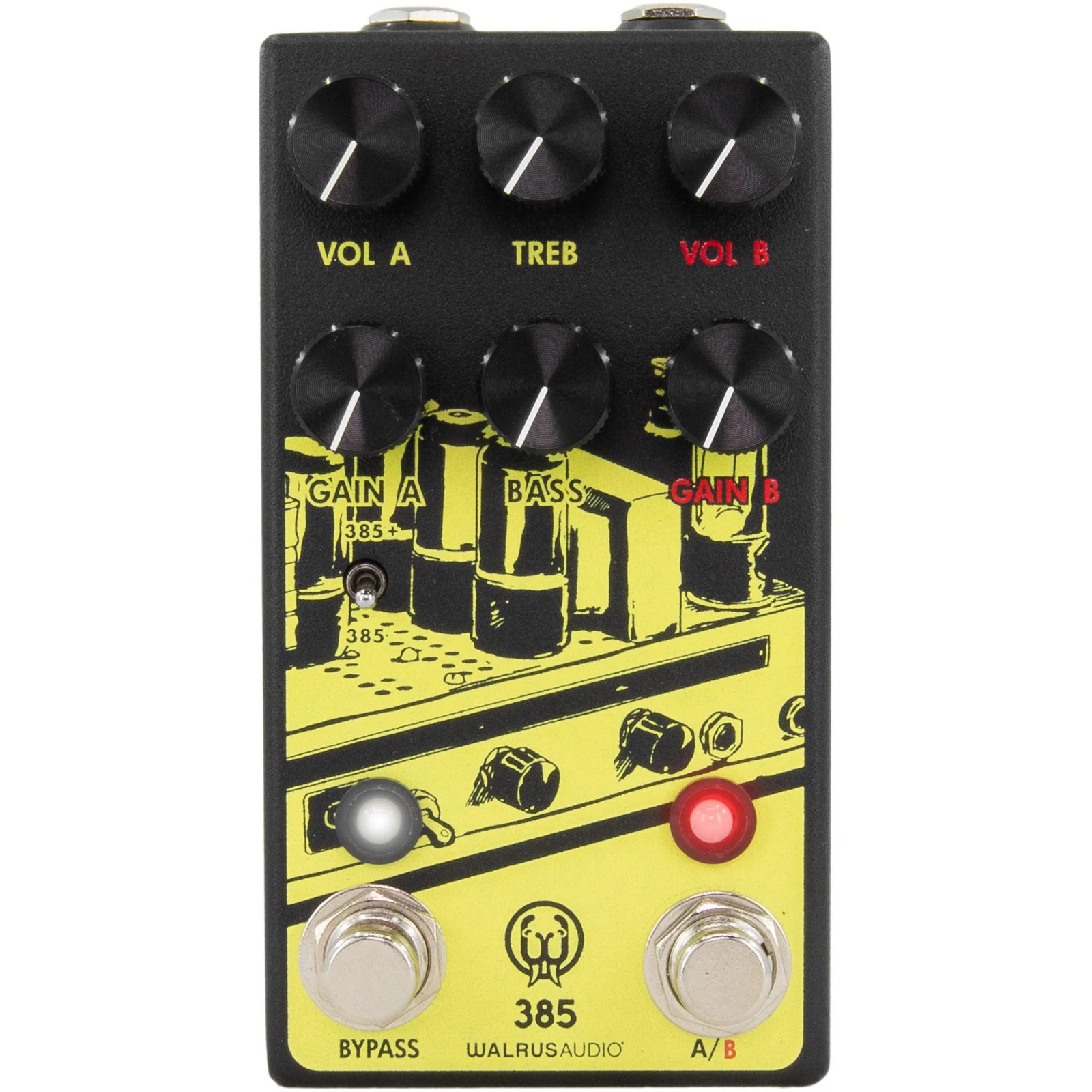 Walrus Audio 385 Overdrive MKII - Желтый