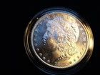 1881 S morgan silver dollar bu ms pl frosty