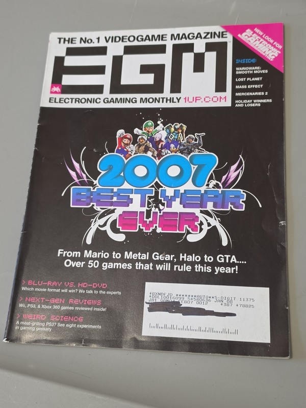 Electronic Gaming Monthly Magazine #212 February 2007