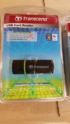 TRANSCEND RDP5 PORTABLE SD / MICRO SD USB CARD READER N1
