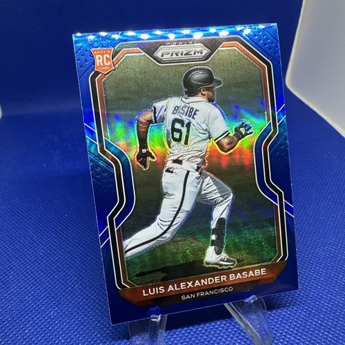 2021 Panini Prizm Tier II Blue Luis Basabe Alexander #103 Rookie RC - Picture 2 of 4