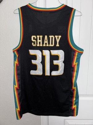 デトロイトピストンズ slim shady NBA Remix × Eminem Vintage Eminem 1990's Detroit Pistons Shady Remix Basketball