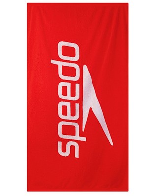 Speedo Logo Towel - Red/White