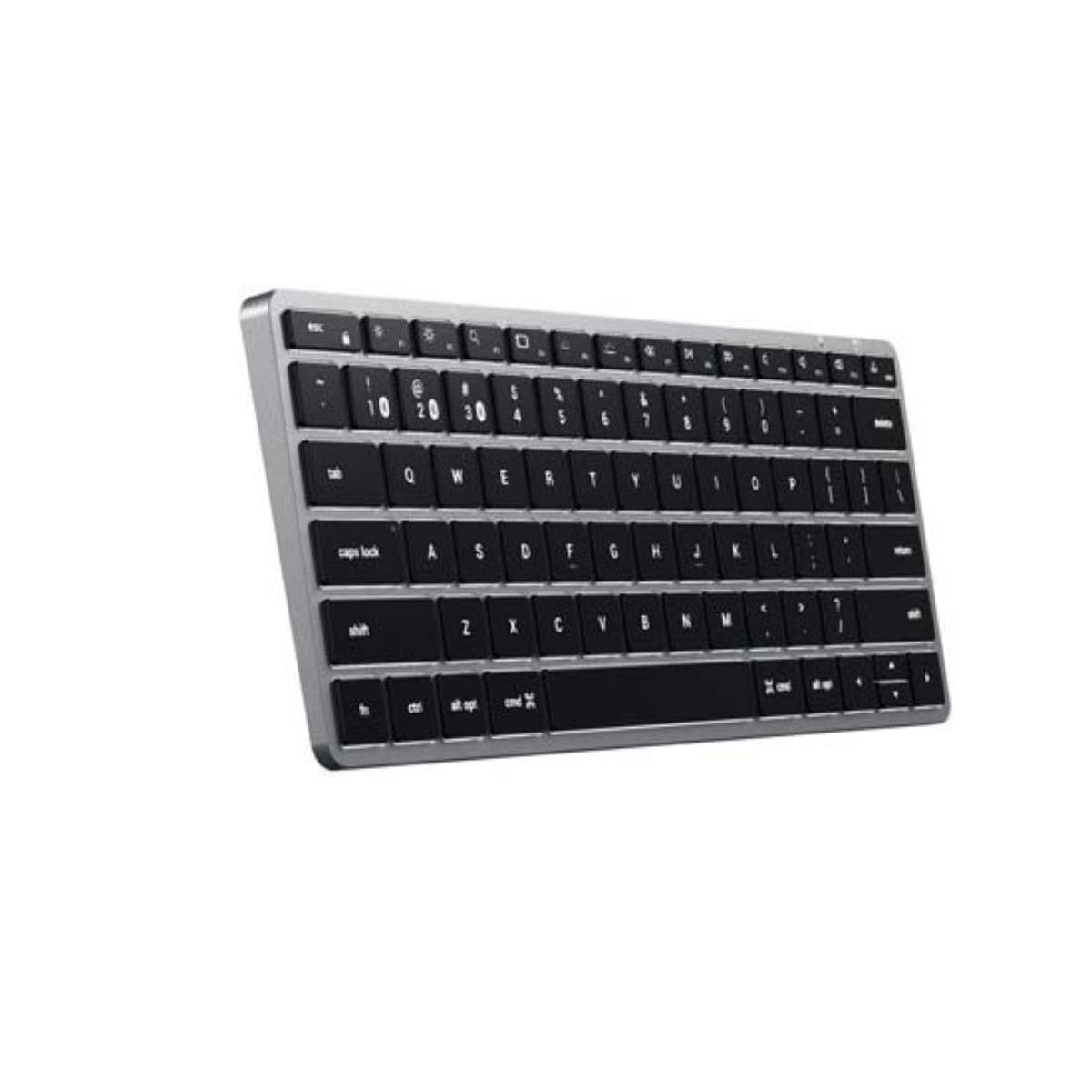 Clavier SLIM X1 Rétroéclairé avec Multi-Appairage Bluetooth et Recharge Rapide USB-C