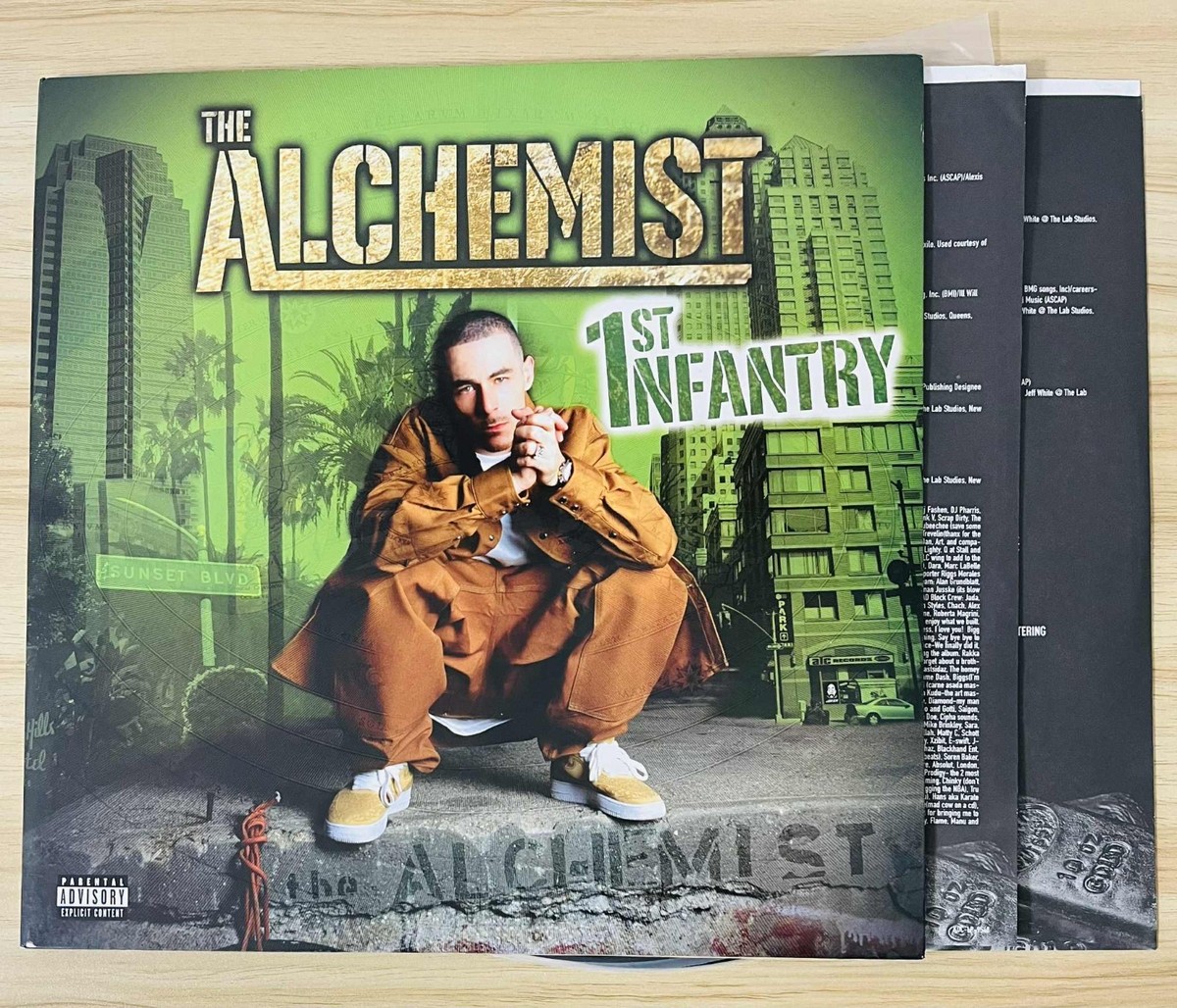 THE ALCHEMIST / 1st INFANTRY 2004 US 2LP Koch Record Nas, Mobb