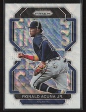 Ronald Acuna Jr. 2022 Panini Prizm #245 White Wave Prizm Atlanta Braves