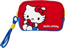 Sanrio Zipper Pouch Small Coin Purse Wristlet Mini Cosmetic Bag Japan