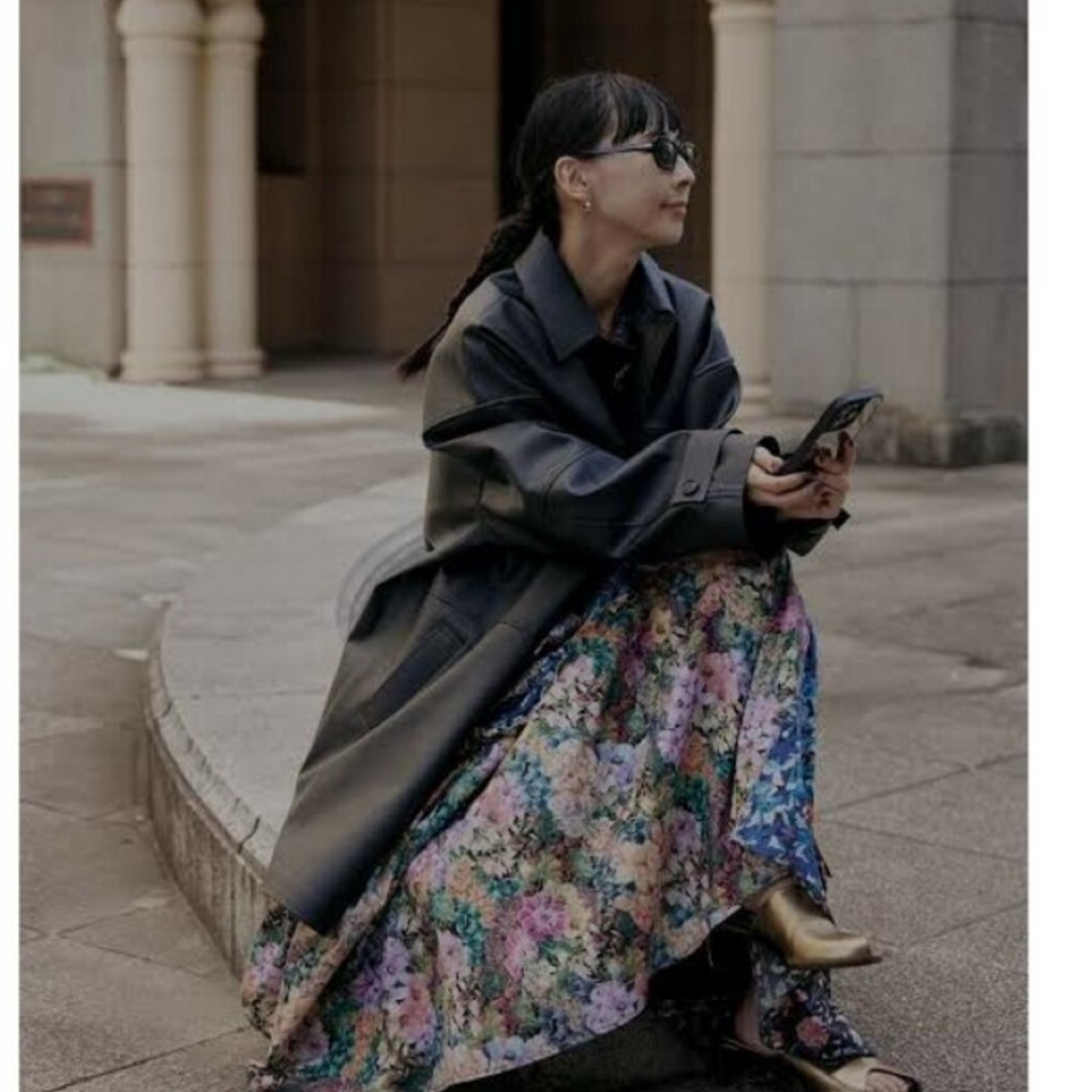 AMERI Liberty Patchwork Black Dress - image 5