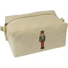 'Nutcracker' Canvas Wash Bag / Makeup Case (CS00015996)