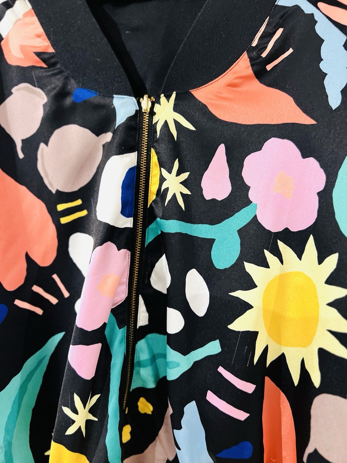 Versatile GORMAN “Pieces” Reversible Embroidered … - image 6