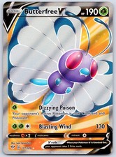 Butterfree V (Full Art) 177/189 (NM) - SWSH03: Darkness Ablaze - Pokemon TCG