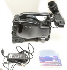 Sony PDW-700 HD XDCAM SDI fotocamera con mirino HDVF-200, 2 dischi basse ore laser