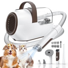 Dog Grooming Vacuum, Dog Grooming Kit with Pet Clipper Nail Grinder, 3 Suctio...