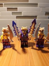 Lego Ninjago Master Chen Minifigure Anacondrai Leader w/Chope Krait & Weapons