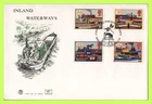 G.B. 1993 Inland Waterways set u/a Stuart First Day Cover, Sheffield