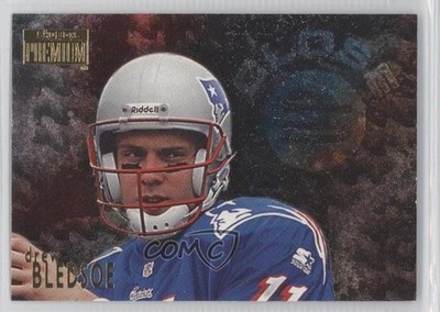 1996 Skybox Premium Close up with Drew Bledsoe #2 0c2