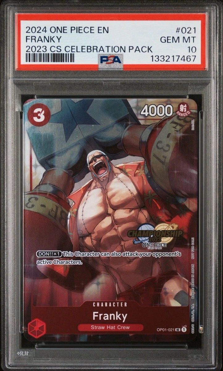Franky OP01-021 One Piece Promotion Cards for sale | eBay