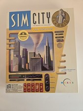 Sim City PC Game Big Box Classic Version 1993 3.5" Windows FACTORY SEALED NEW