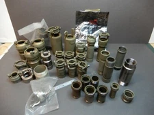 Amphenol Cannon Strain Reliefs Extension Tubes Huge Lot Shown