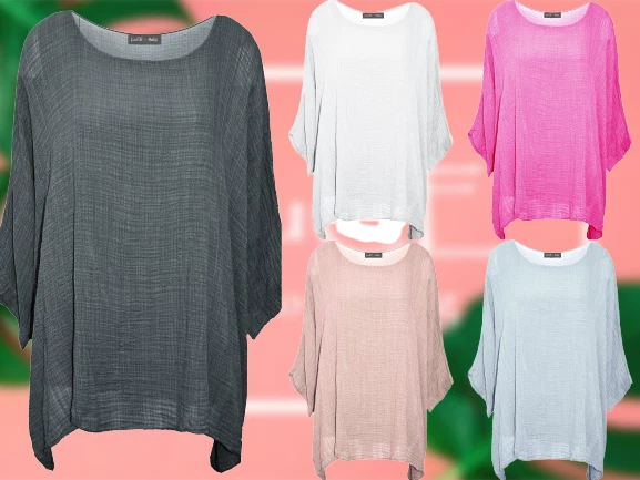 Lagenlook clearance tops ebay