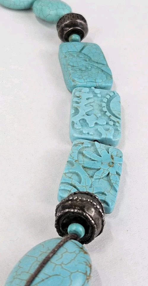 Collar Silpada Designs Turquesa, Magnasita y Howlita Foto 4 de 4