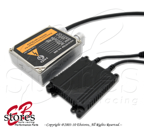 3000K Golden Yellow H3 12V 35W Foglight Slim Xenon HID Conversion Kit 1 Set - Picture 3 of 4