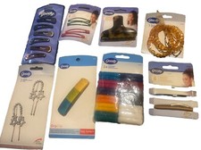 Lot Of 8 Packs Vintage Goody Barrettes Ponytailer Hairpins Clip NOS On Cards