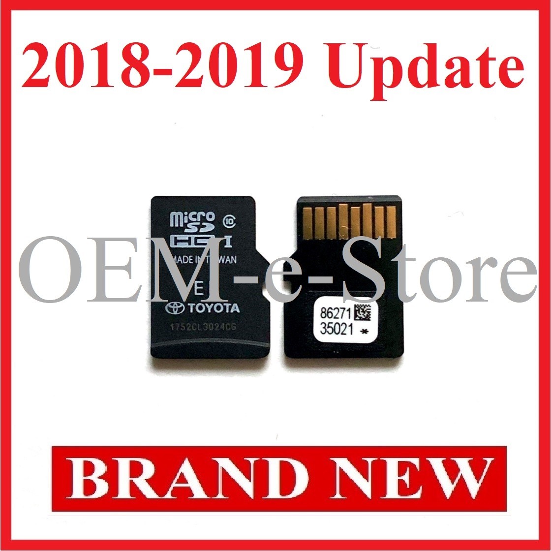 2016 2017 2018 2019 Toyota Prius Prime Mirai Navigation Micro SD
