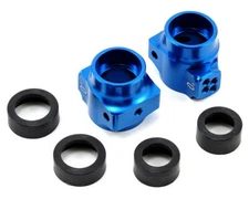 Team Associated B5 Aluminum Rear Hub Set (Blue) [ASC91548]