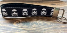Key Fob Chain Holder Wrist Lanyard Wristlet Hands Free Storm Trooper Star Wars