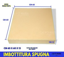 Spugna per Imbottitura Gommpiuma Cuscini Divani Sedute Poltrone Sedili Auto set