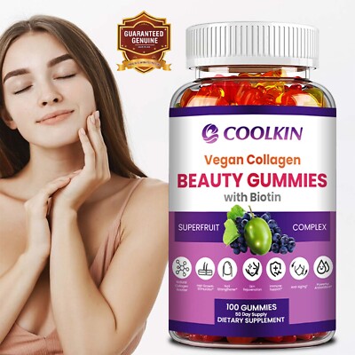 Vegan Collagen Beauty - Biotin, Resveratrol, Grape Seed - for Hair, Skin, Nails