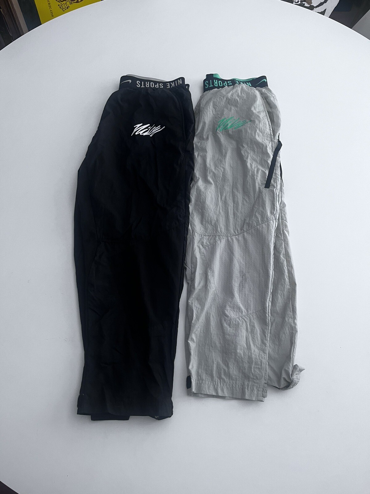Nike Sportswear Cropped Pants Bundle Black And Grey R… Gem