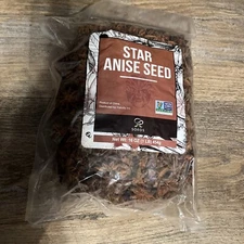 Soeos Star Anise Seeds 16oz/1 lb Whole Chinese Star Anise Seed Non-GMO 9/15/2025