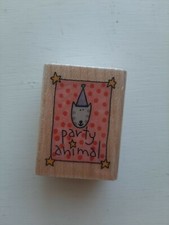 Cat Party Animal Stamp New Sealed