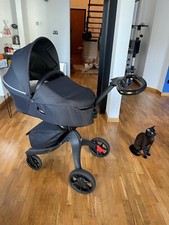 Passeggino duo stokke xplory V6  nero usato come nuovo 