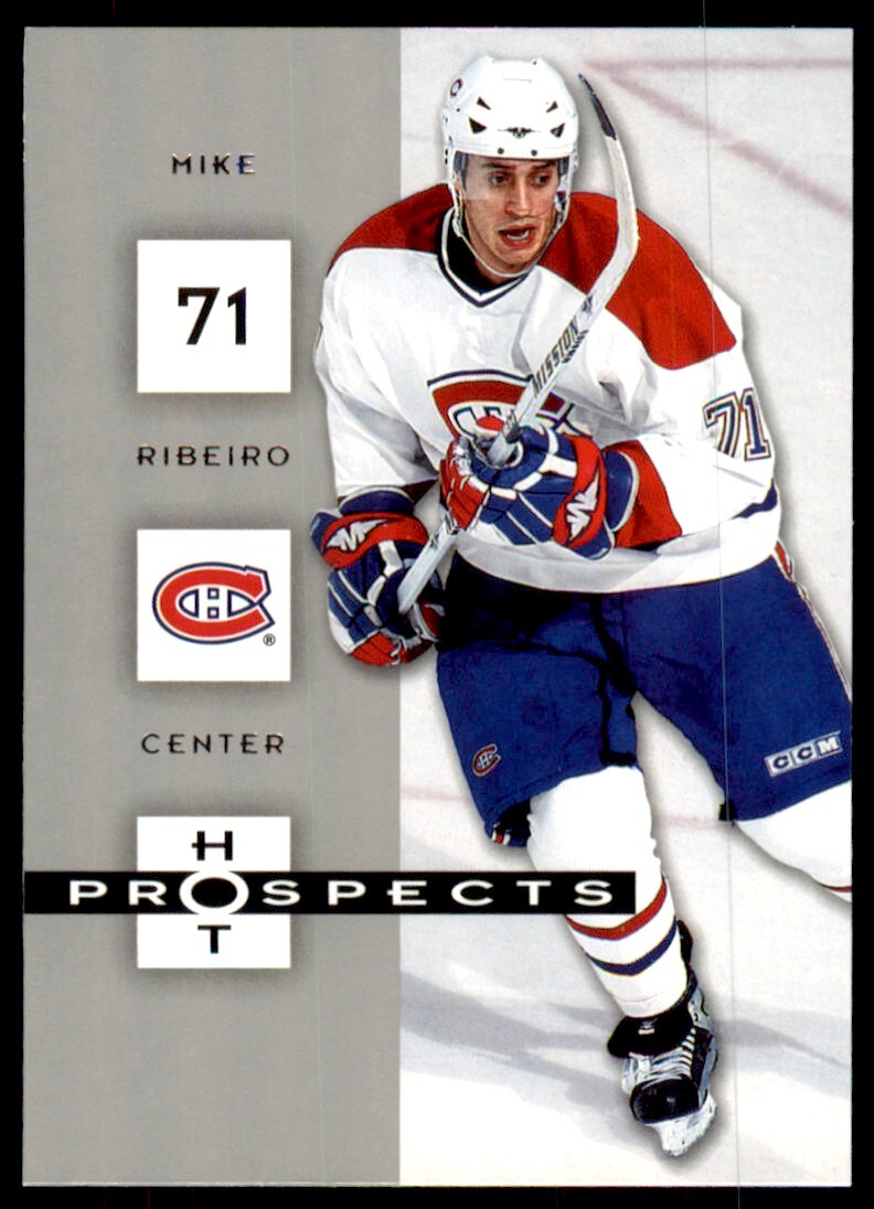 2005-06 Fleer Hot Prospects Mike Ribeiro Montreal Canadiens #54